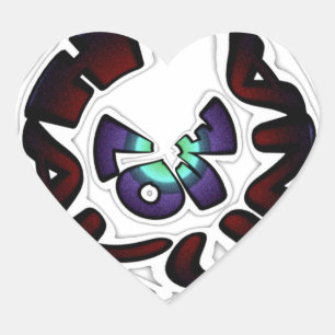 Love Hakuna Matata Art Print Heart Sticker