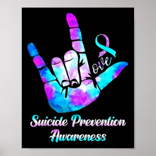 Love Hand Sign Suicide Prevention Awareness 