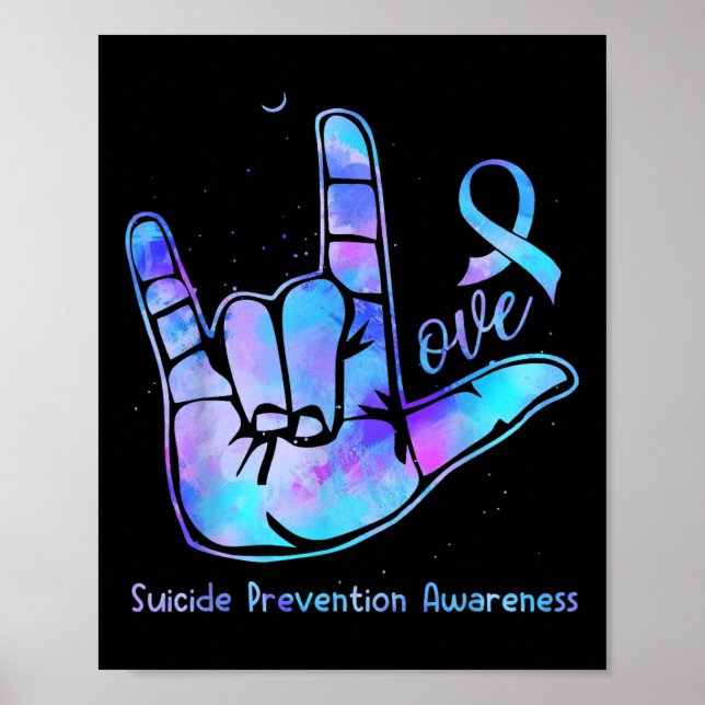 Love Hand Sign Suicide Prevention Awareness Week S (Front)