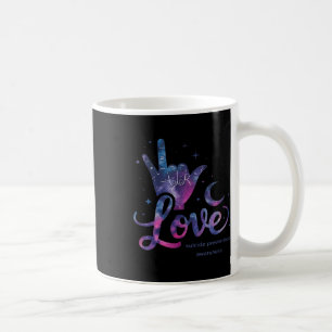 Love Hand Sign Suicide Prevention Awareness Week S Coffee Mug