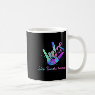Love Hand Sign Suicide Prevention Awareness Week S Coffee Mug