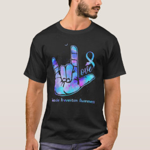 Love Hand Sign Suicide Prevention Awareness Week T-Shirt