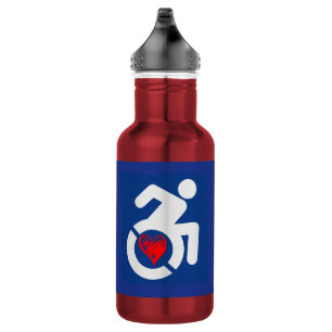 Love Handicapped 532 Ml Water Bottle