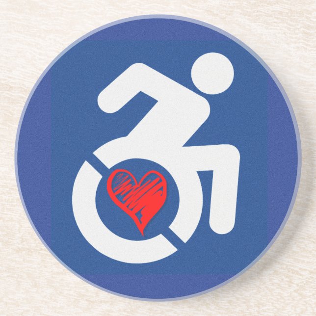 Love Handicapped Coaster (Front)