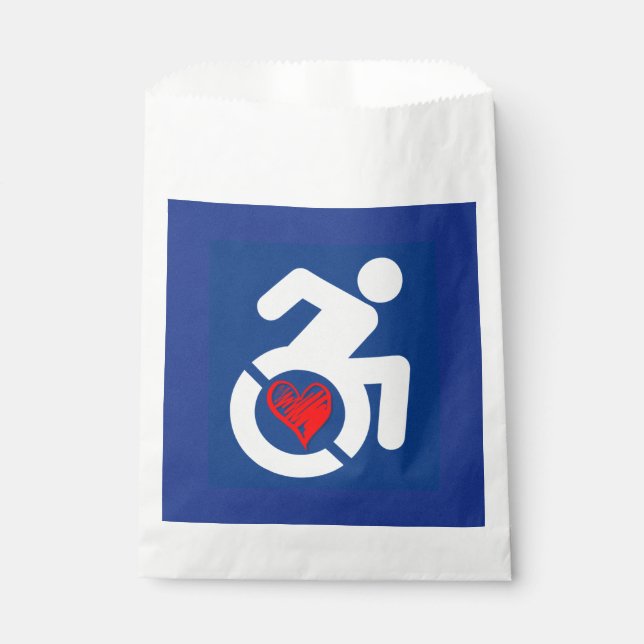 Love Handicapped Favour Bag (Front)