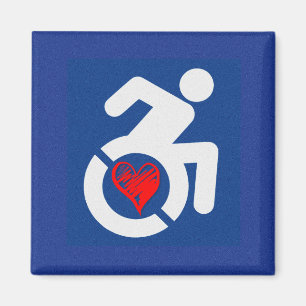 Love Handicapped Magnet