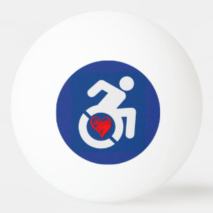 Love Handicapped Ping Pong Ball