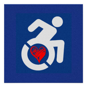 Love Handicapped Poster