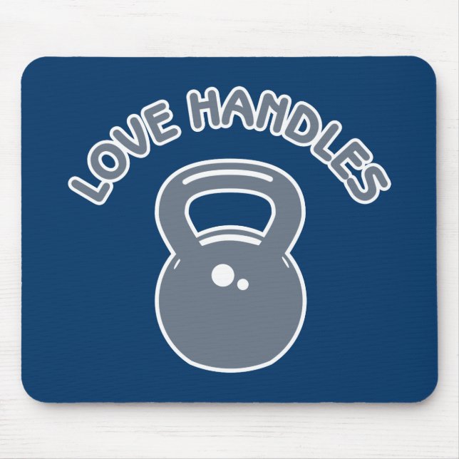 Love Handles Mouse Pad (Front)