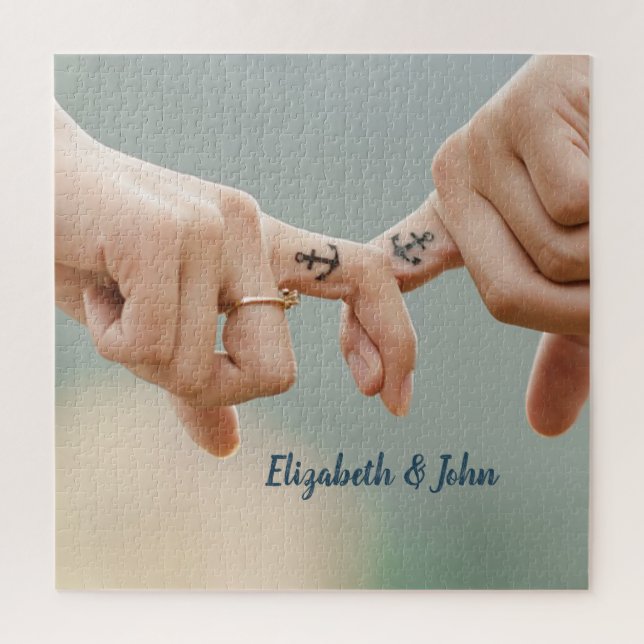 Love Hands Anchorn Jigsaw Puzzle (Vertical)