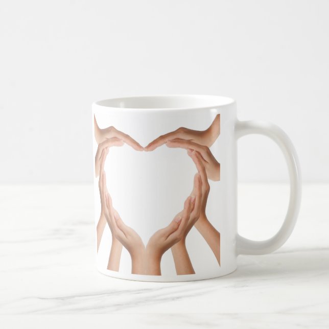 Love Hands Coffee Mug (Right)