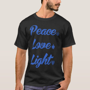 Love Hanukkah Jewish Holiday Dreidel T-Shirt