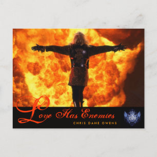 LOVE HAS ENEMIES -Postcard Postcard