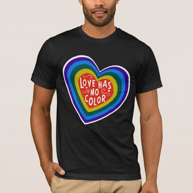 Love Has No Colour Anti-Racism/Discrimination T-Shirt (Front)