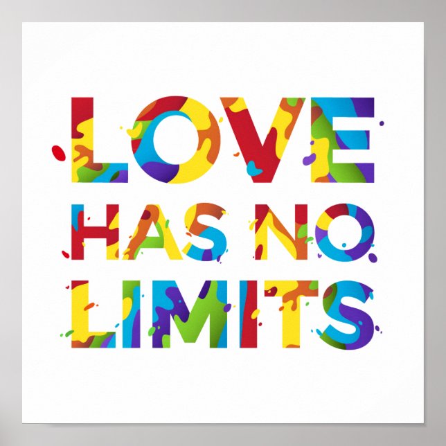 Love Has No Limits Poster (Front)