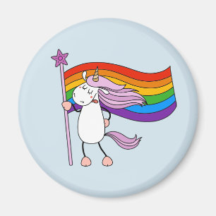 Love Has No Limits Unicorn Magnet