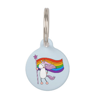 Love Has No Limits Unicorn Pet Tag