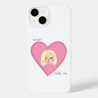Love hate iphone case