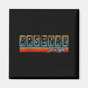 Love Heart Arsenal Nge Vintage Arsenal - Arsenal F Magnet