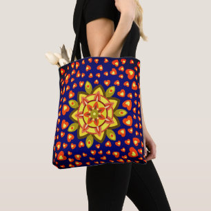LOVE HEART ARTISTIC GIFT WOMEN , GIRLFRIEND TOTE BAG