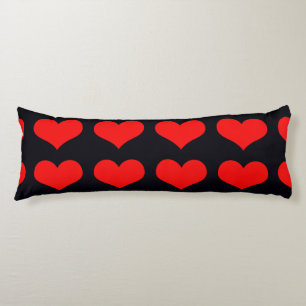 Love heart body pillows. cushion