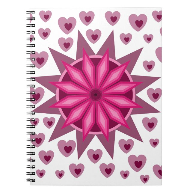 LOVE HEART BOYFRIEND GIRLFRIEND HUSBAND WIFE NOTEBOOK (Front)