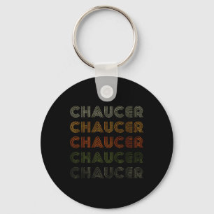 Love Heart Chaucer Tee Grunge Vintage Style Black Key Ring