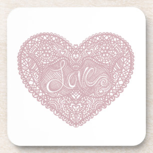 Love heart coaster
