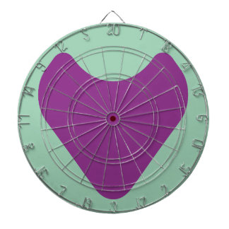 LOVE HEART COMBINATION COLORS BY MASANSER DARTBOARD