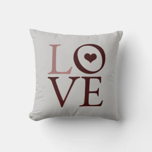 Love heart cushion