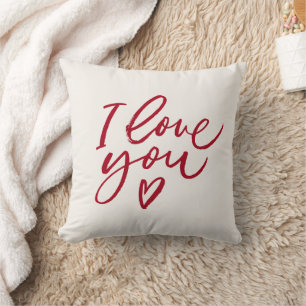 Love Heart Decorative CushionValentine's Day, love Cushion