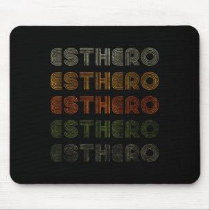 Love Heart Esthero Tee Grunge Vintage Style Black Mouse Pad