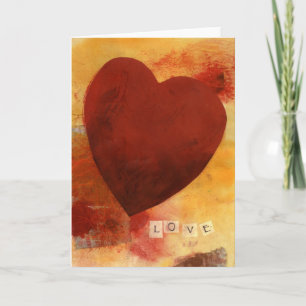 LoVe Heart Holiday Card