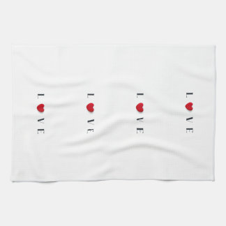 Love Heart Kitchen Towel