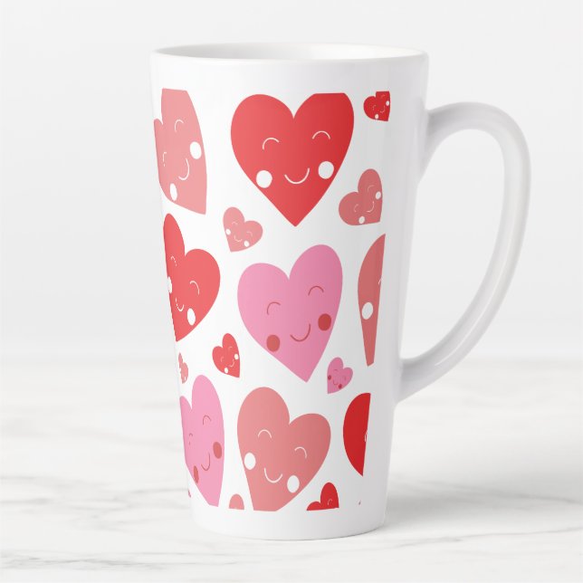 Love Heart Latte Mug (Right)