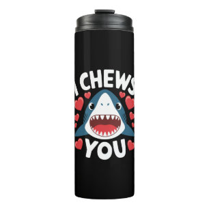 Love Heart Leopard Cute Valentine's Day Thermal Tumbler