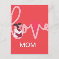 Love heart mum custom personalised Valentine's day