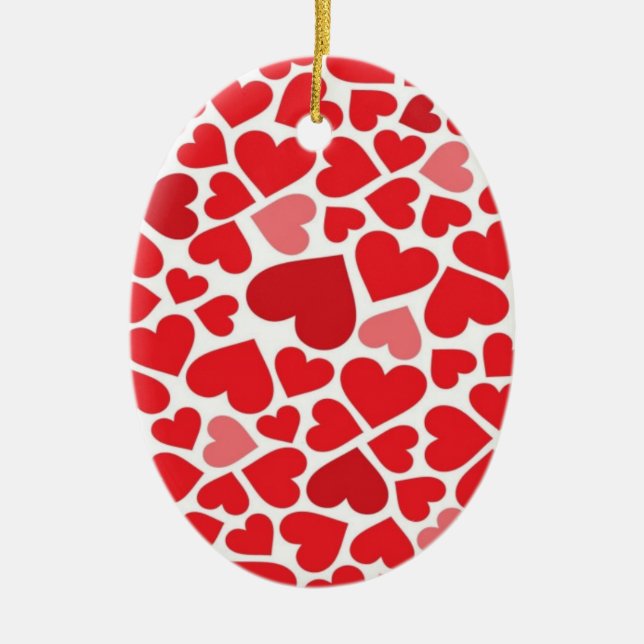 Love Heart Ornament (Front)