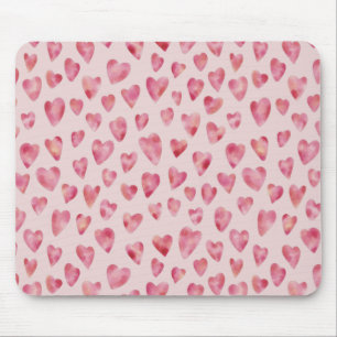 Love Heart pattern Mouse Pad