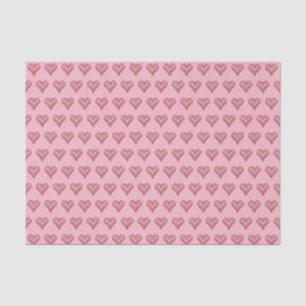 Love Heart Pattern Tissue Paper