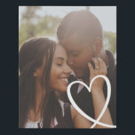 Love heart personalised photo custom made faux canvas print<br><div class="desc">Love heart personalised photo custom made faux canvas. Simply upload your own photograph to this canvas and reposition or crop to get the best fit. Wall art photo gifts made by you from Ricaso</div>