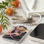 Love heart personalised photo custom made key ring<br><div class="desc">Love heart personalised photo custom made keychain. Simply upload your own photograph to this keyring and reposition or crop to get the best fit. Keychain photo gifts made by you from Ricaso</div>