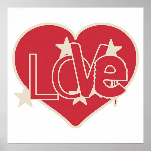 LOVE HEART POSTER (Front)