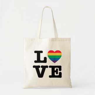 Love Heart Pride Tote Bag