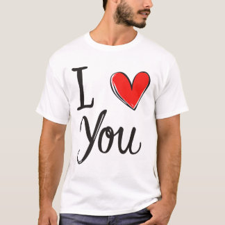 Love Heart Quote – Cute Romantic Present T-Shirt