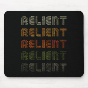 Love Heart Relient Tee Grunge Vintage Style Black Mouse Pad