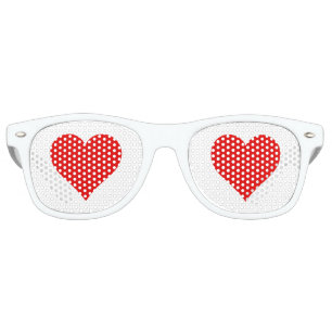Love - Heart Retro Sunglasses