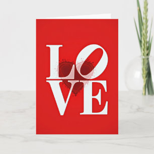 Love Heart Romantic Card