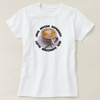 Love Heart San Francisco Cappuccino Coffee Cup Mug T-Shirt