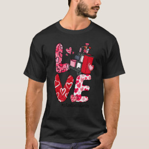 LOVE Heart School Custodian Life Valentine's Day G T-Shirt